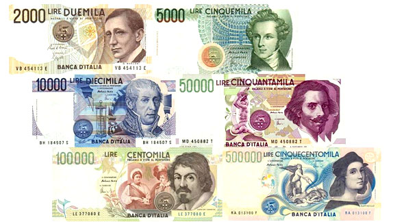 Banconote d’Italia