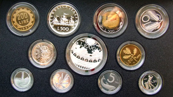 Monete d’Italia in Lire